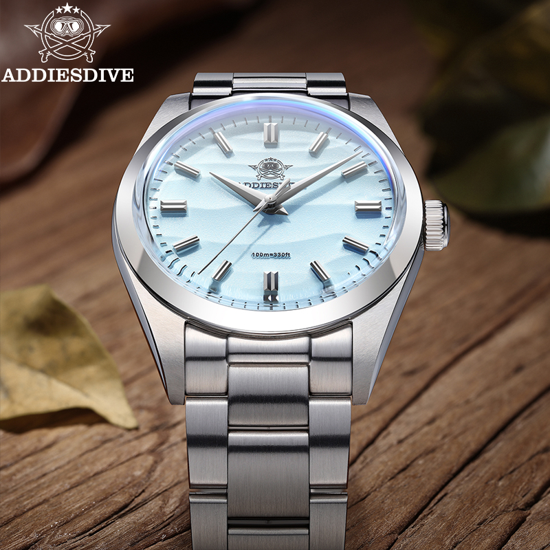 Stainless Bracelet Diver - ADDIESDIVE 36mm Watch for Woman Top