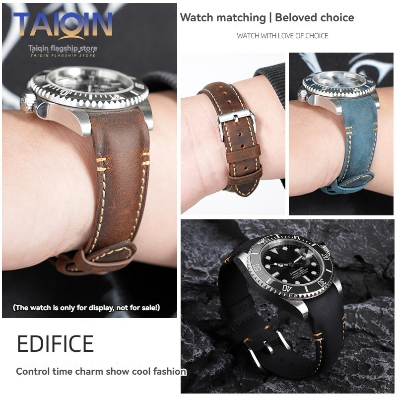 20 22mm Curved end Retro matte - Suede Strap Watch review and price