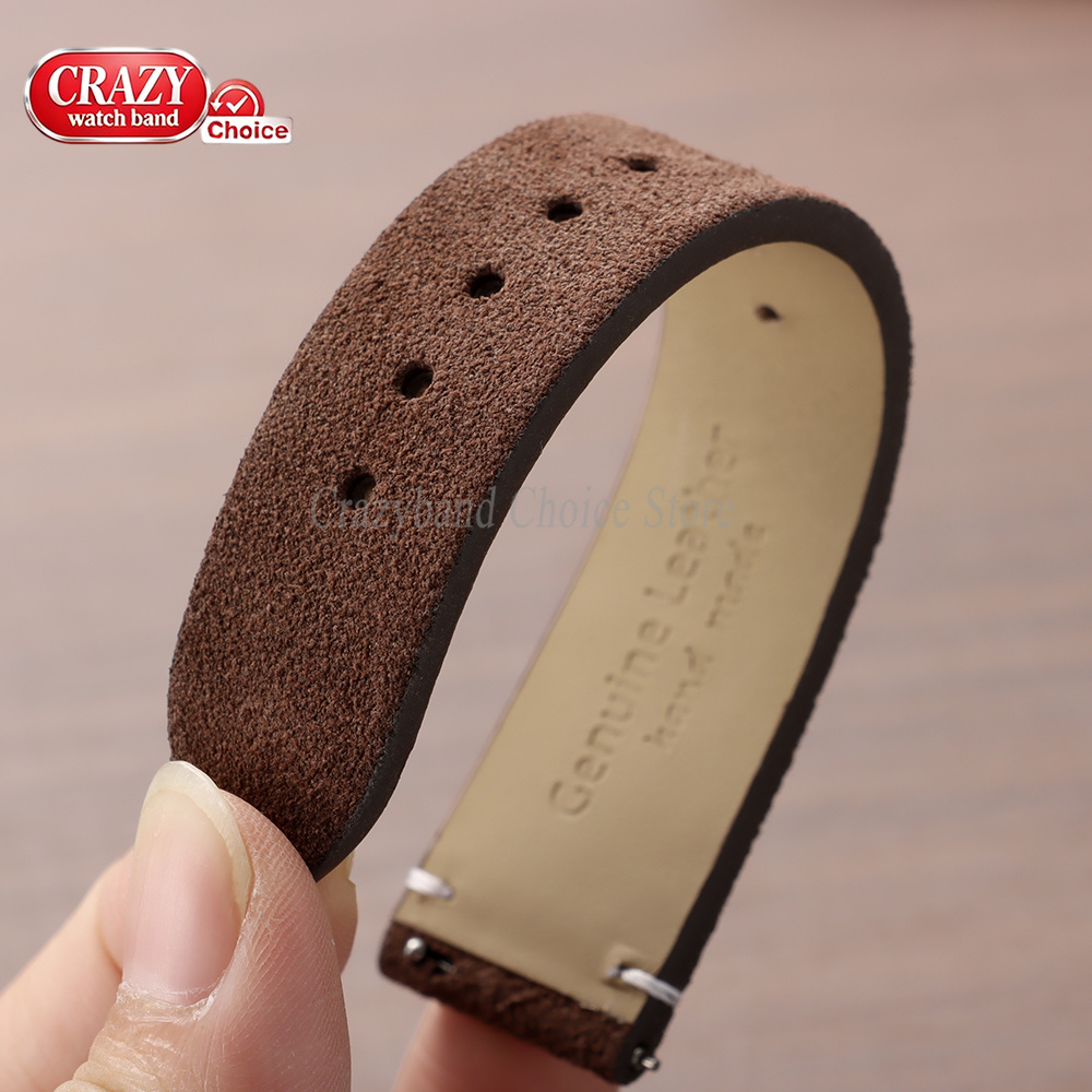 20mm 22mm Suede Leather Watch  - Suede Strap Watch review and price