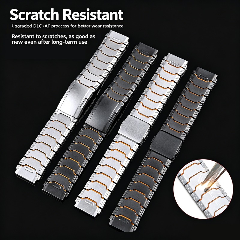 22mm Titanium Rubber Strap for - Silicone Watch Band 22Mm review and price