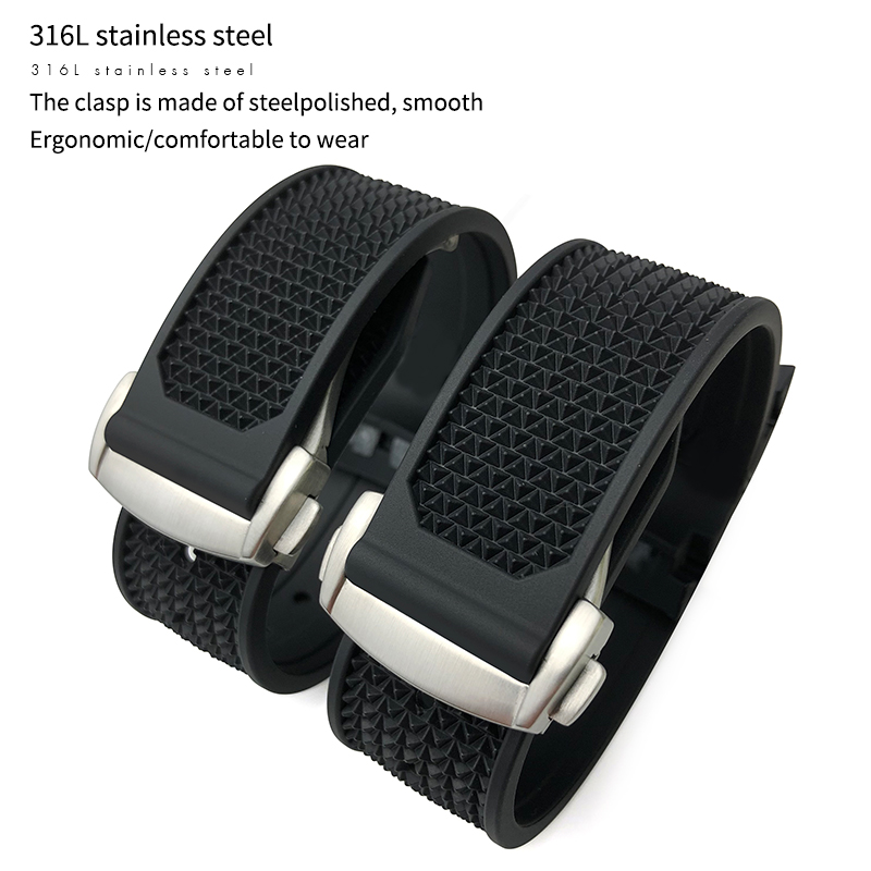 Rubber Watchband For Omega Spe - Omega Watch Speedmaster review and price