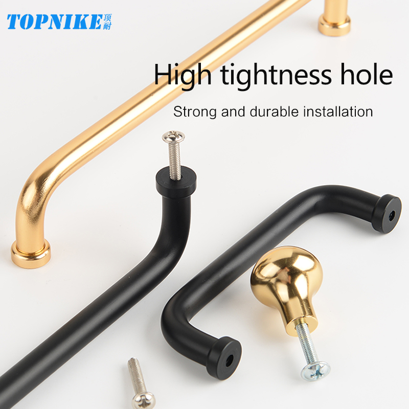 Modern Black Cabinet Handles f - Curved Spring Bar review and price