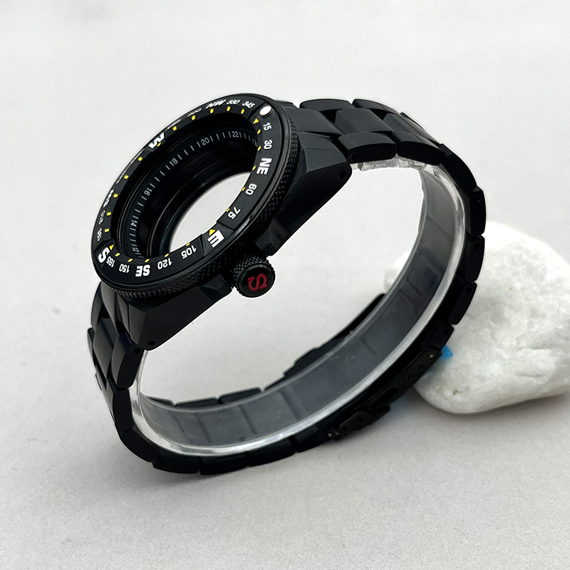 Black 45mm Seiko Samurai King  - Citizen Watch Tsuyosa review and price