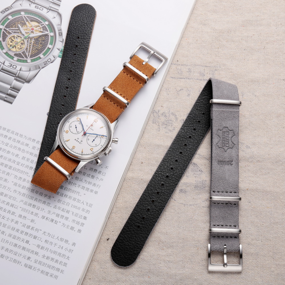 HEMSUT Genuine Leather Watch B - Tropic Strap Vintage review and price