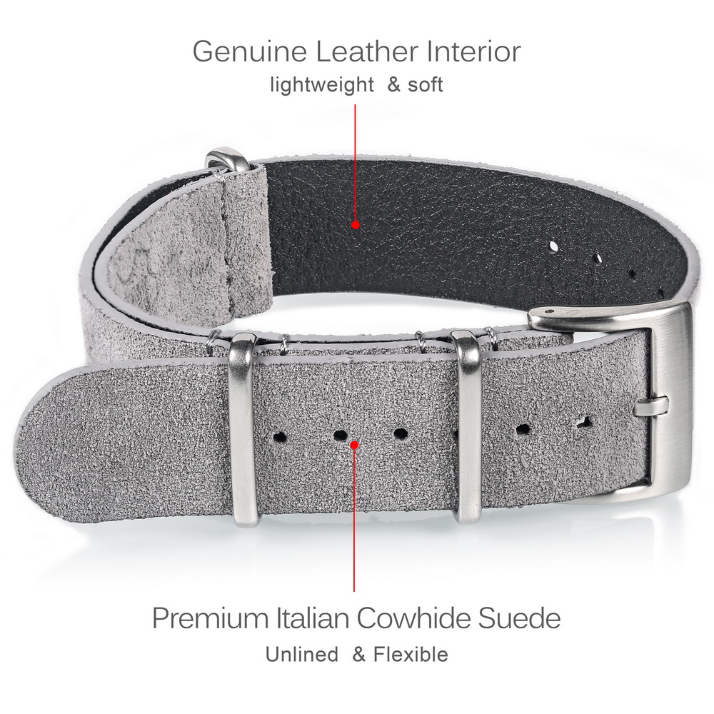 HEMSUT Genuine Leather Watch B - Tropic Strap Vintage review and price